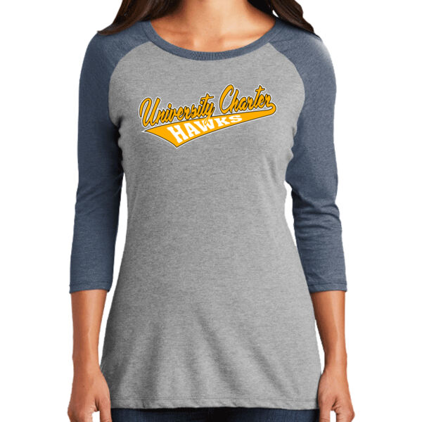 UC Ladies Baseball Tshirt Thumbnail